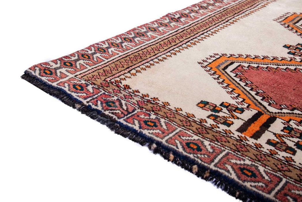 Traditional Vintage Handmade Rug 247X117 CM The Rugs Outlet 