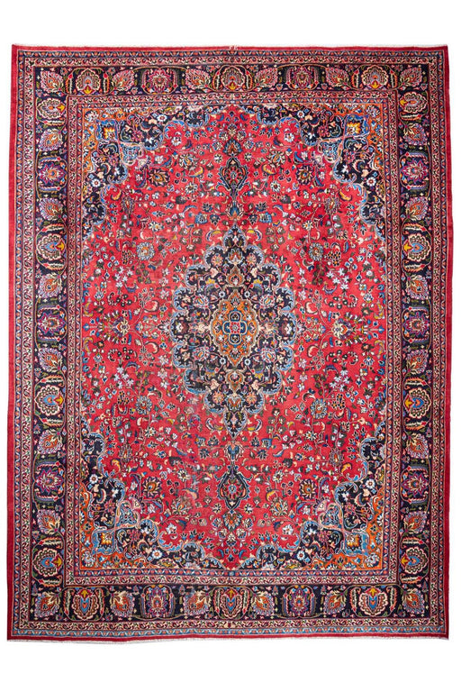 Traditional Vintage Handmade Rug 395X290 CM The Rugs Outlet 