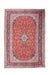 Traditional Vintage Oriental Wool Handmade Living Room Bedroom Rug 361X252 CM The Rugs Outlet 