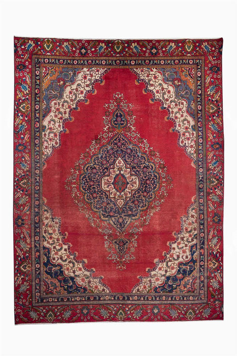 Traditional Vintage Handmade Rug 365X270 CM The Rugs Outlet 