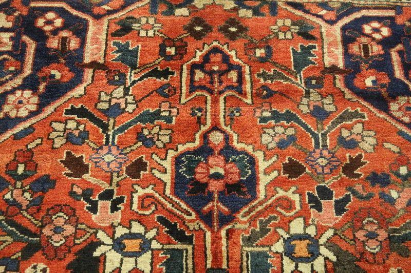 Traditional Vintage Handmade Rug 304x388cm The Rugs Outlet 