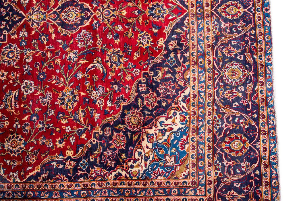 Traditional Vintage Handmade Rug 344X278 CM The Rugs Outlet 