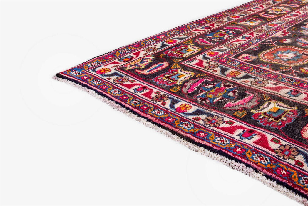 Traditional Vintage Handmade Rug 377X286 CM The Rugs Outlet 