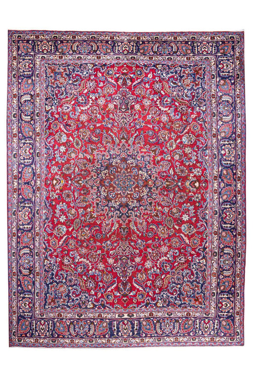 Traditional Vintage Handmade Rug 384X288 CM The Rugs Outlet 