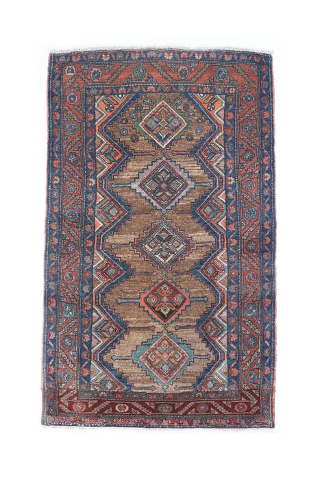 Traditional Vintage Handmade Rug 190X118 CM The Rugs Outlet 