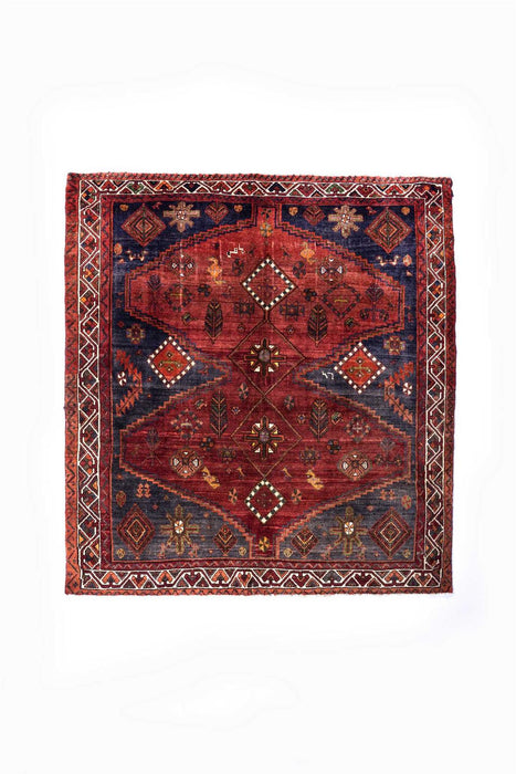 Traditional Vintage Handmade Rug 248X228 CM The Rugs Outlet 