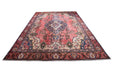 Traditional Vintage Handmade Rug 376X276 CM The Rugs Outlet 