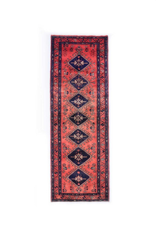 Traditional Vintage Handmade Rug 317X112 CM The Rugs Outlet 