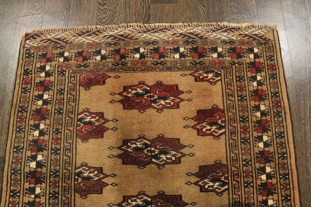 Traditional Vintage Handmade Rug 146X70 CM The Rugs Outlet 