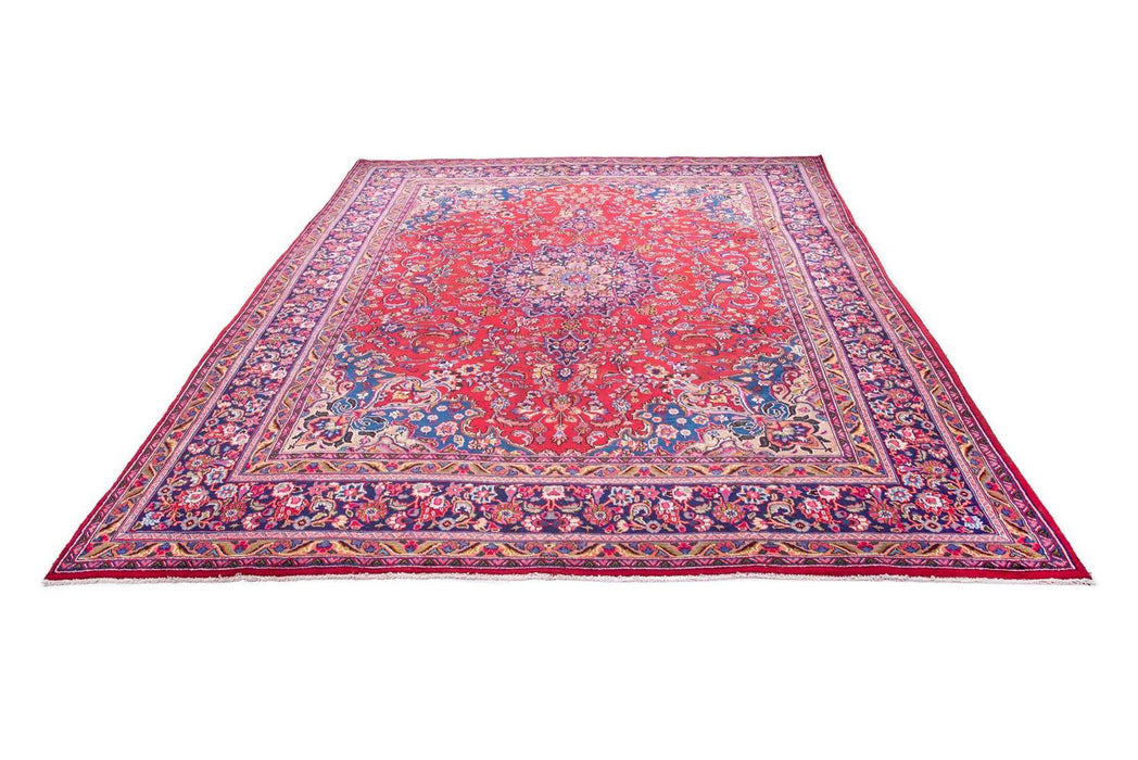 Traditional Vintage Handmade Rug 377X287 CM The Rugs Outlet 