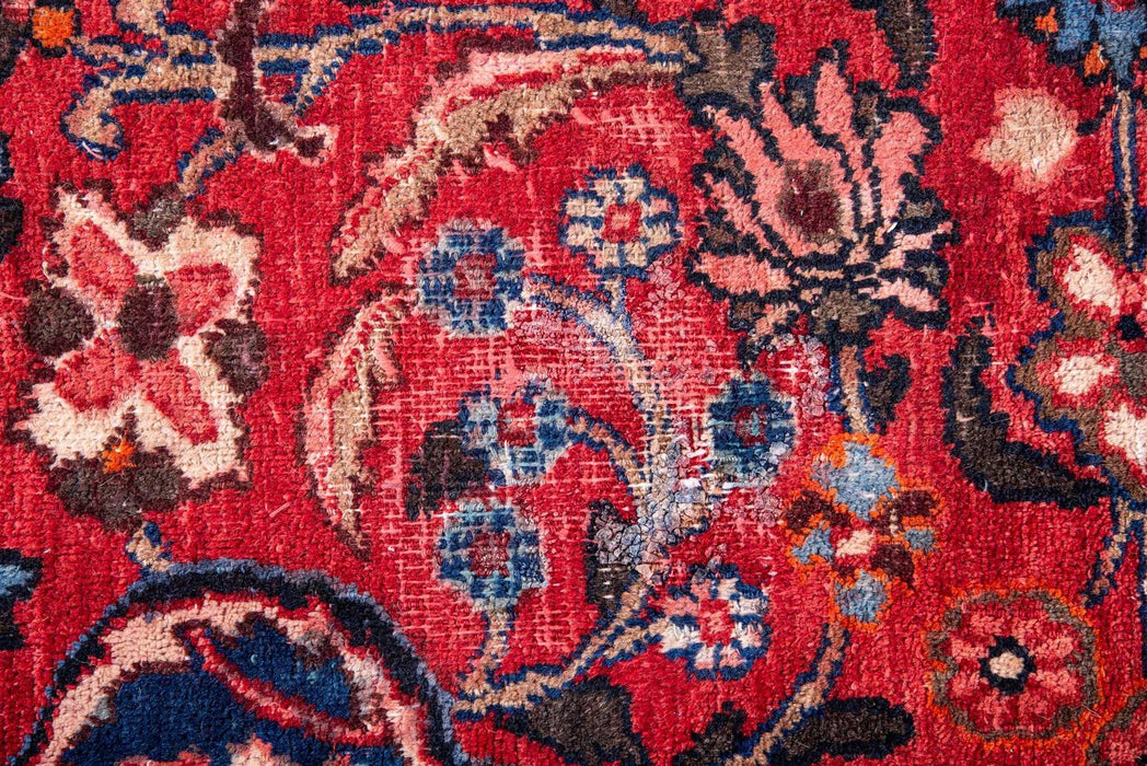 Traditional Vintage Handmade Rug 421X311 CM The Rugs Outlet 