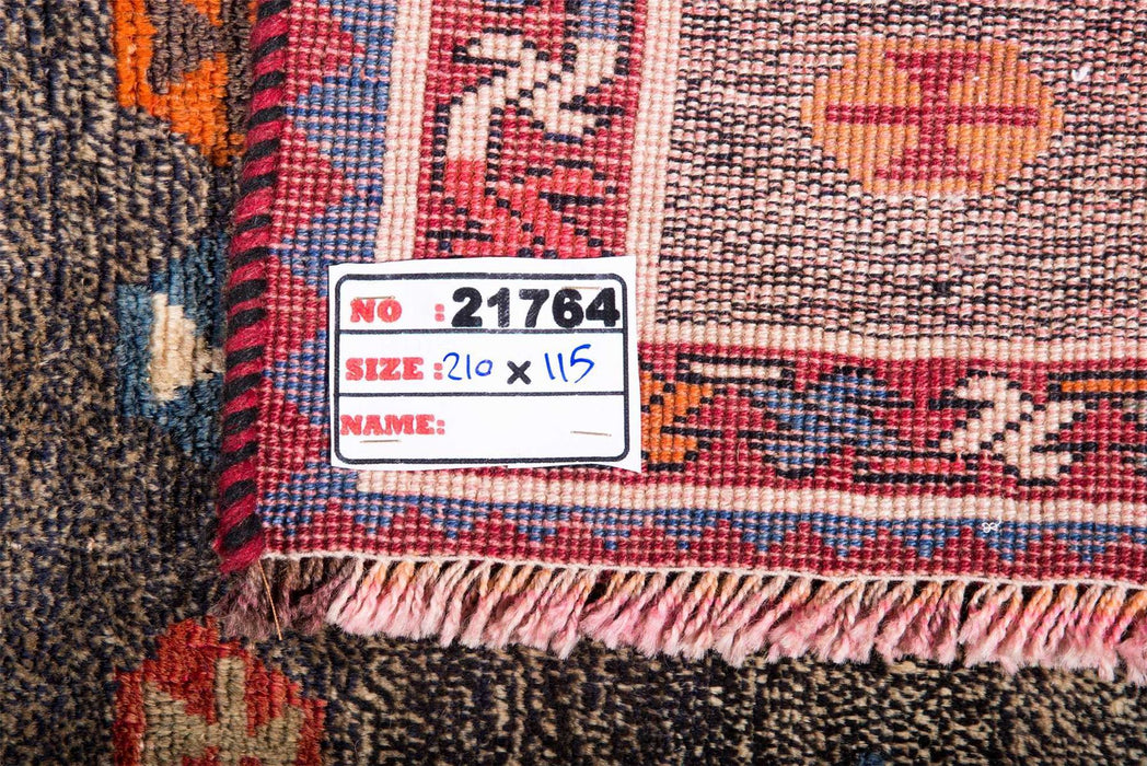 Traditional Vintage Handmade Rug 210X115 CM The Rugs Outlet 