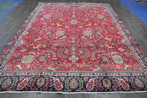 Traditional Vintage Handmade Rug 370 X 293 CM The Rugs Outlet 