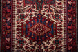 Traditional Vintage Handmade Rug 355X90 CM The Rugs Outlet 