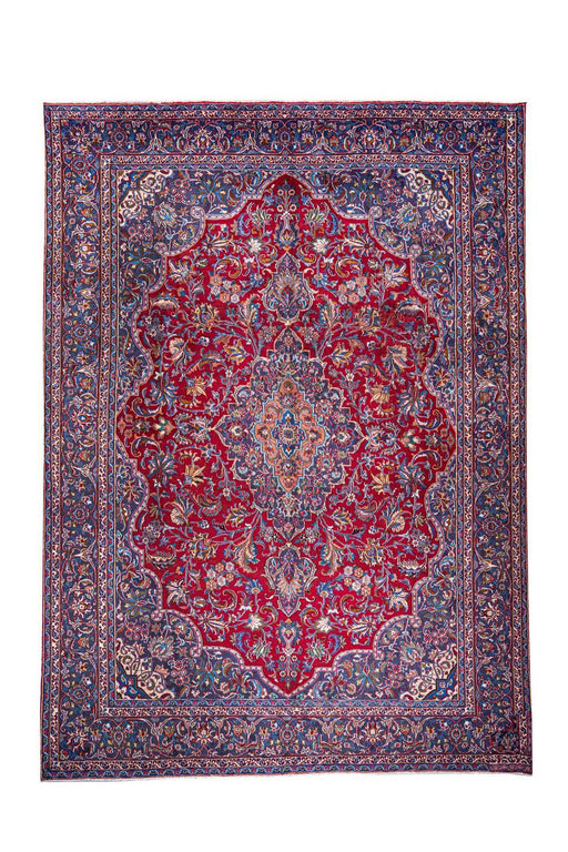 Traditional Vintage Handmade Rug 390X282 CM The Rugs Outlet 