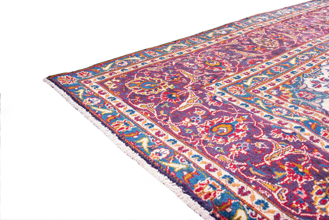 Traditional Vintage Handmade Rug 380X283 CM The Rugs Outlet 