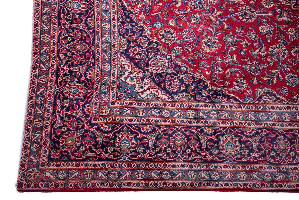 Traditional Vintage Handmade Rug 384X282 CM The Rugs Outlet 