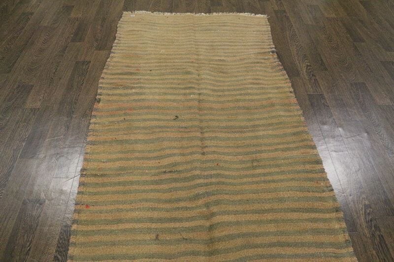 Traditional Vintage Handmade Rug 285X112 CM The Rugs Outlet 