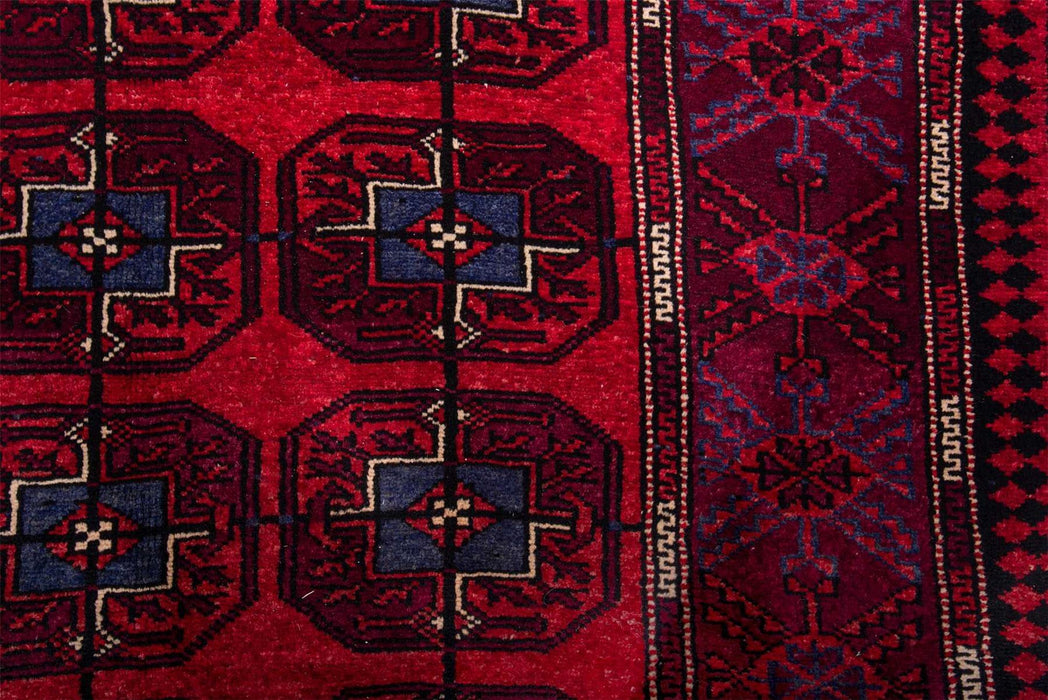 Traditional Vintage Handmade Rug 292X142 CM The Rugs Outlet 