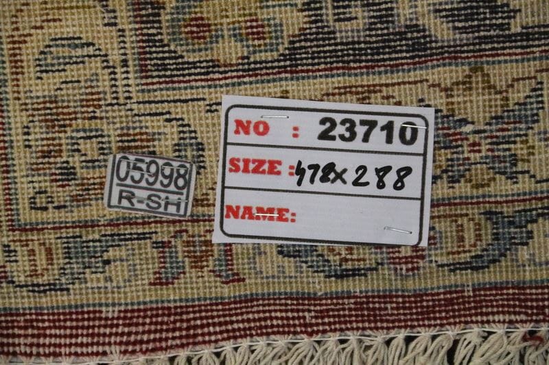 Traditional Vintage Handmade Rug 478X288 CM The Rugs Outlet 