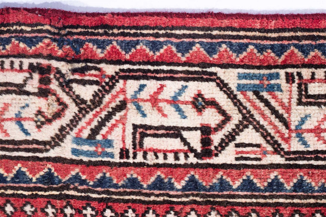 Traditional Vintage Handmade Rug 217X130 CM The Rugs Outlet 