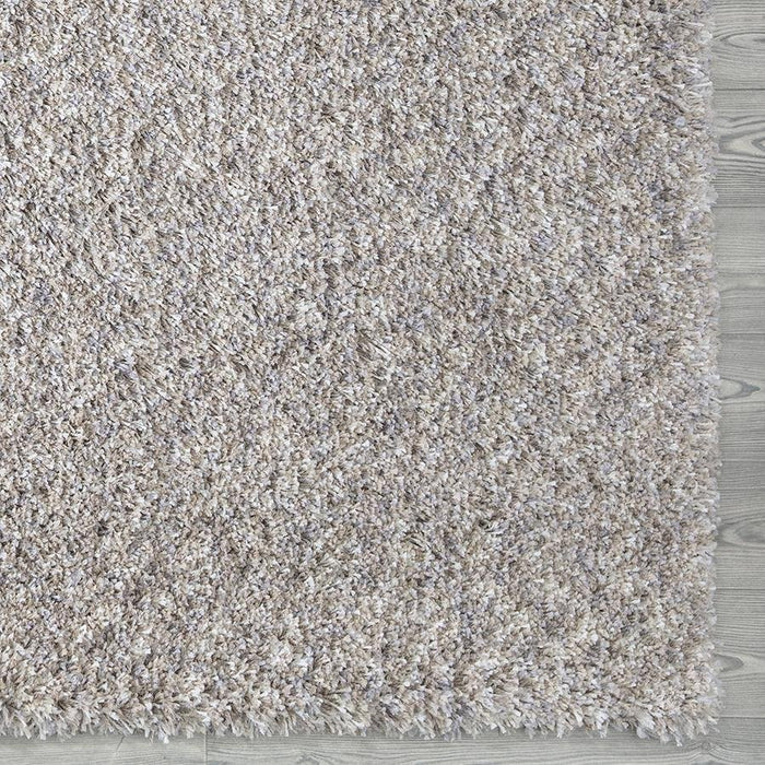 Fluffy Soft Shaggy Beige Rug