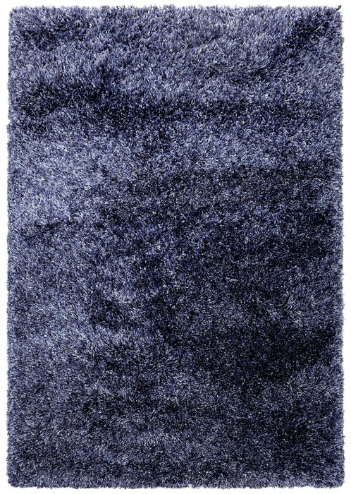 Fluffy Soft Shaggy Blue Rug