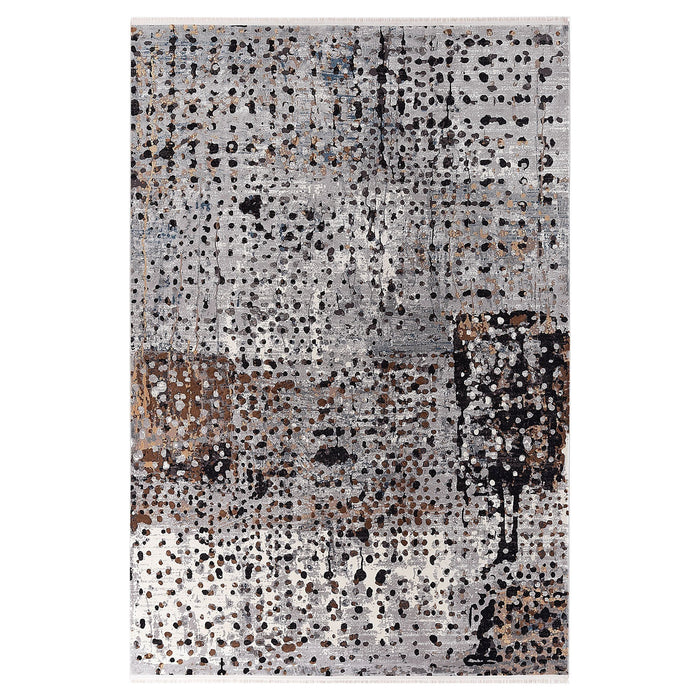 Kalipso Abstract Design Rug (V2) - Bronze