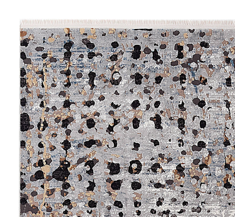 Kalipso Abstract Design Rug (V2) - Bronze