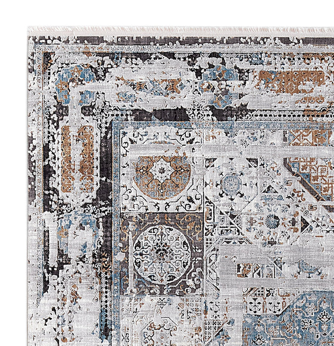 Kalipso Traditional Design Rug (V1) - Grey