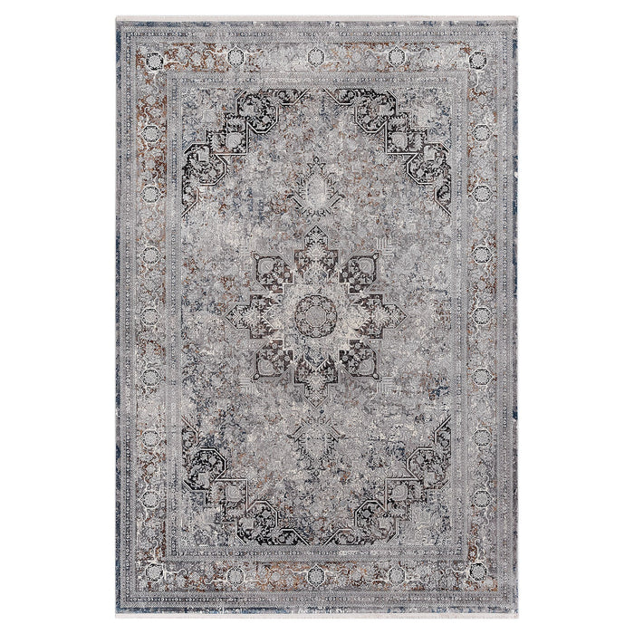 Kalipso Traditional Design Rug (V2) - Grey