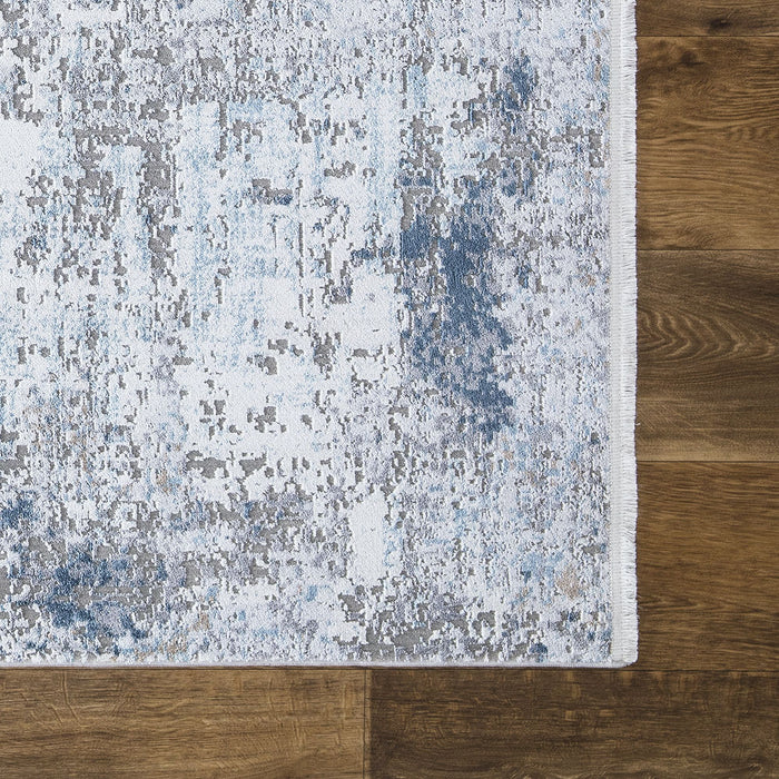 Luxy Abstract Rug V2 - Blue