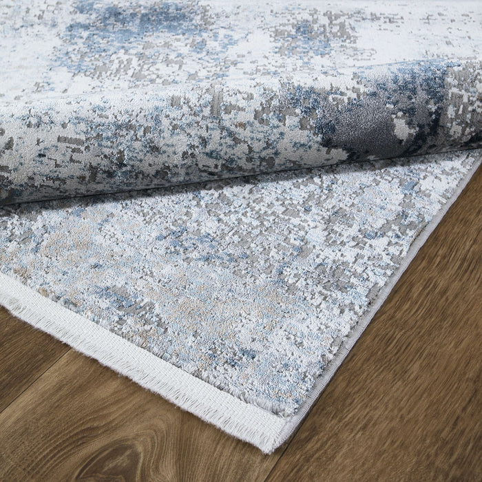 Luxy Abstract Rug V2 - Blue