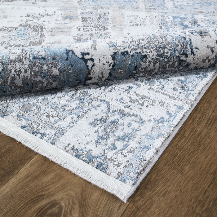 Luxy Contemporary Rug (V2) - Blue