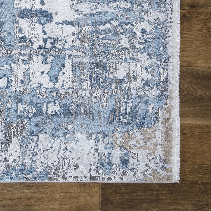 Luxy Contemporary Rug (V2) - Blue