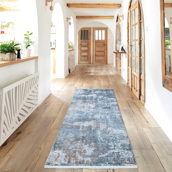 Luxy Contemporary Rug (V2) - Blue