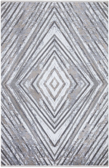 Luxy Geometric Rug - Beige