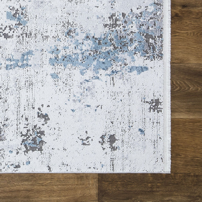 Luxy Stone Rug - Blue