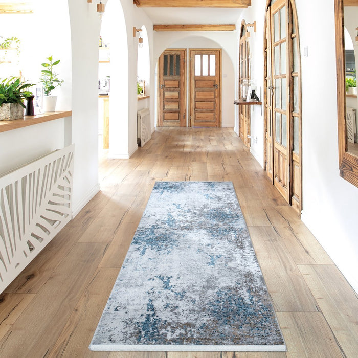 Luxy Stone Rug - Blue