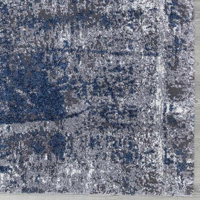 Mayfair Abstract Design Rug (V3) - Blue