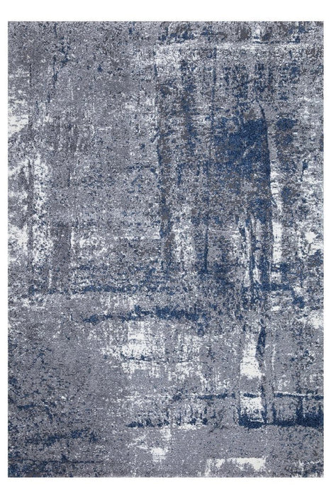 Mayfair Abstract Design Rug (V3) - Blue