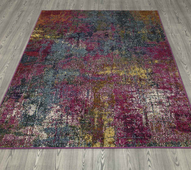 Miami Abstract Design Rug (V1) - Multi