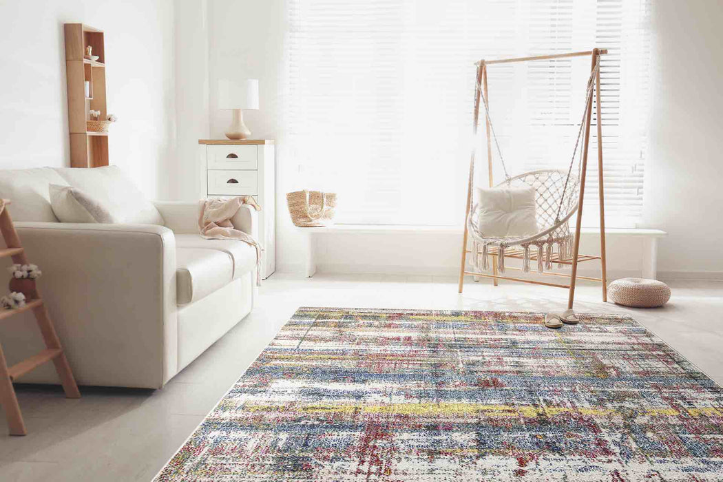 Miami Abstract Design Rug (V5) - Multi