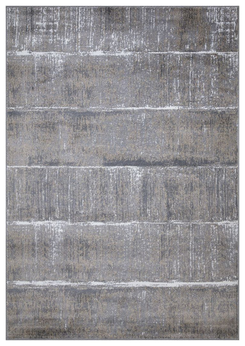 Monaco Abstract Rug - Grey