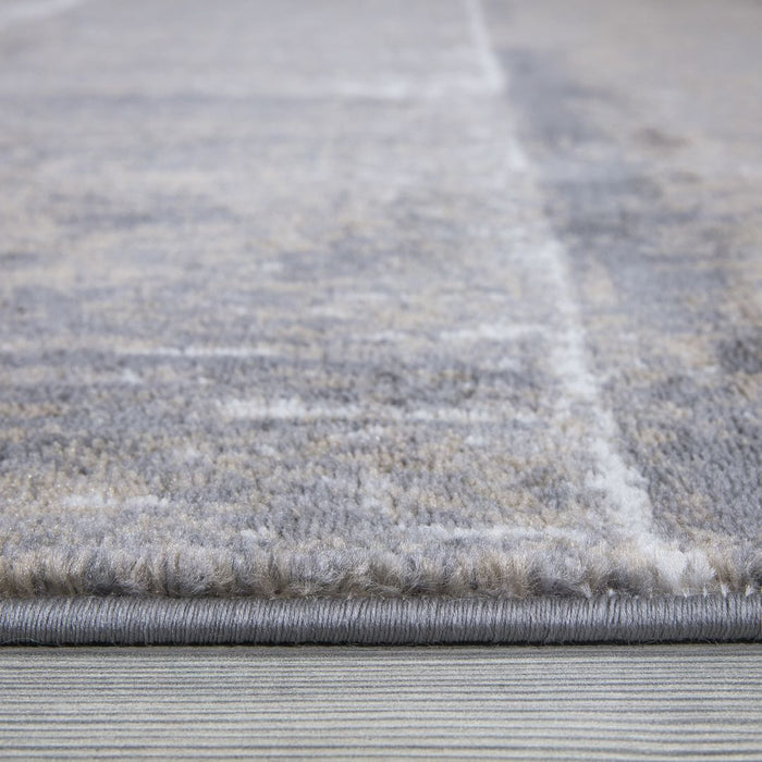 Monaco Abstract Rug - Grey