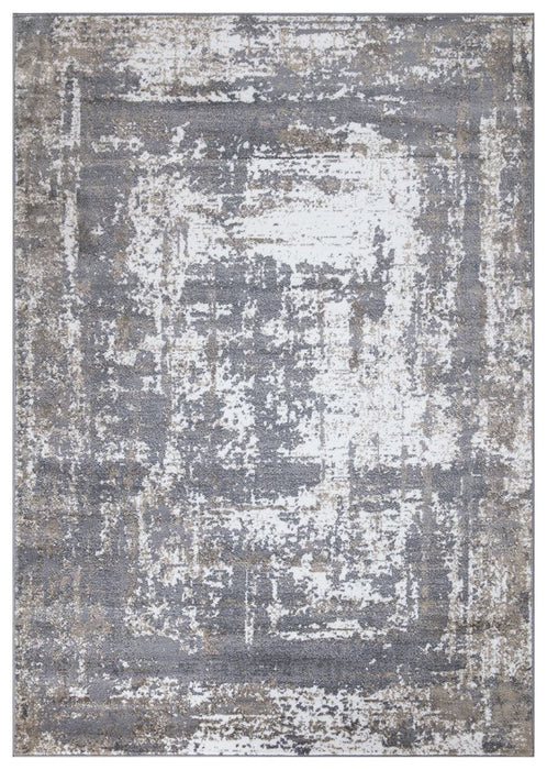 Monaco Faded Contemporary Rug (V2) - Grey