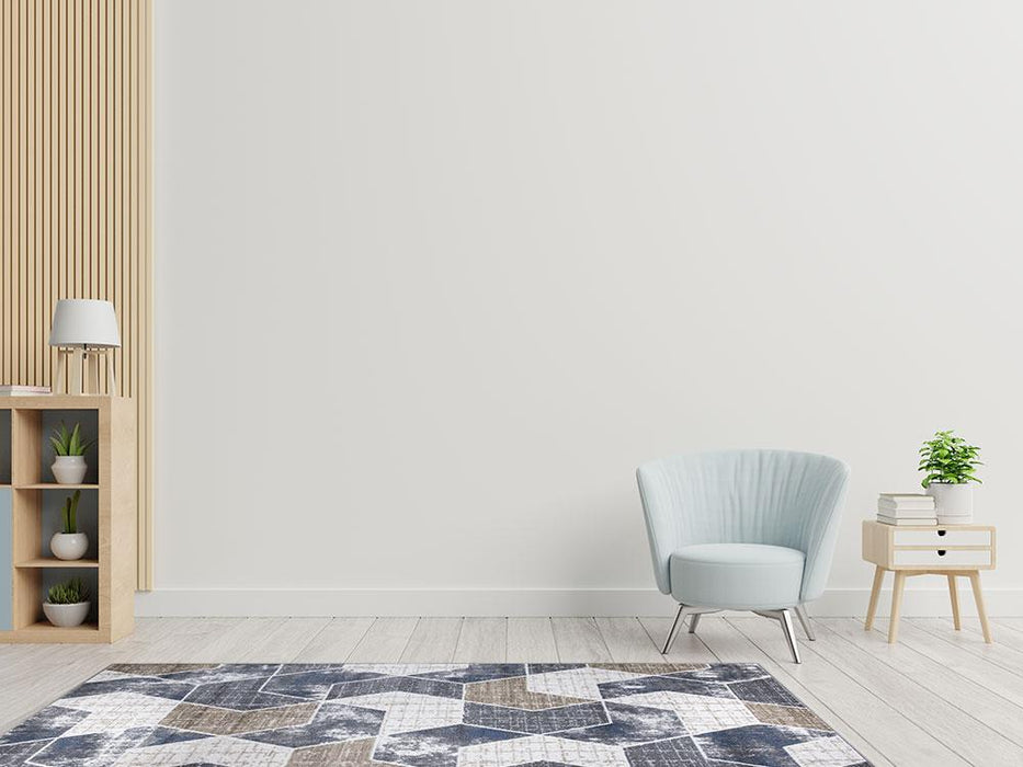 Monaco Geometric Rug V1 - Beige