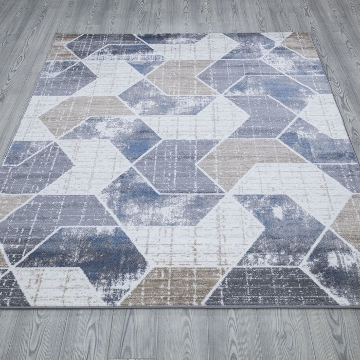 Monaco Geometric Rug V1 - Beige