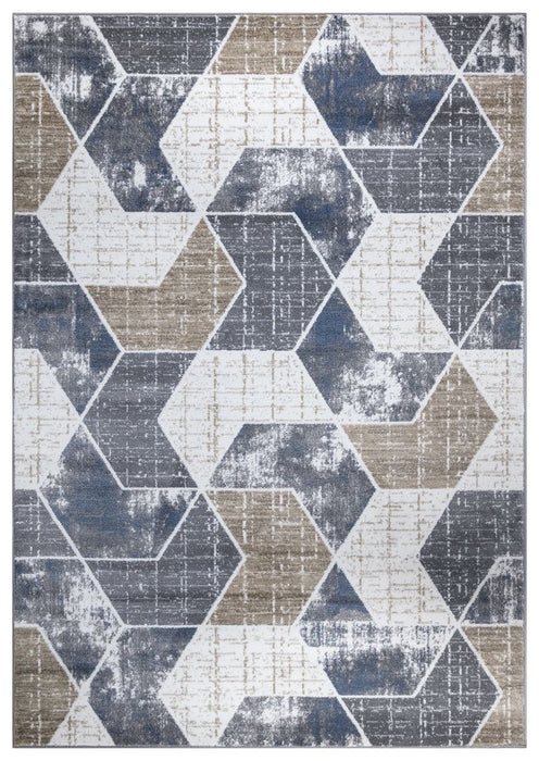 Monaco Geometric Rug V1 - Beige