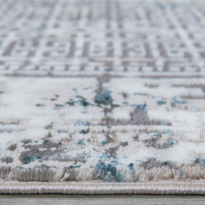 New York Grey Greek Rug